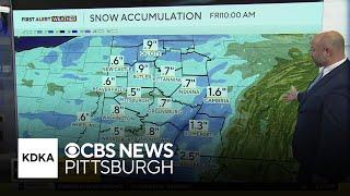 KDKA-TV Evening Forecast (1/22)