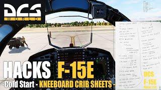 DCS Hacks - Start-up CRIB SHEETS