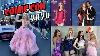 New York Comic Con 2024 Vlog | Meeting Orlando Bloom, Cosplaying Glinda from Wicked, and Popstars!