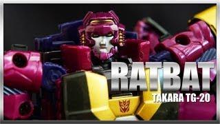 Transformers Generation RATBAT Takara Tomy robot figure review