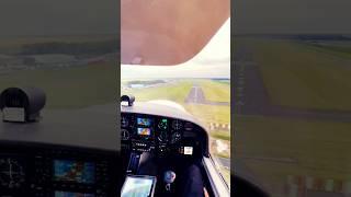 First solo landing with the Diamond DA-40. What a cool plane to fly 