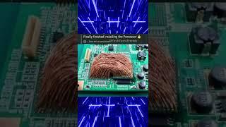 Done installing Processor #memes #funny #viral #shorts #tech #ai #real #ios #coding #gaming #fyp