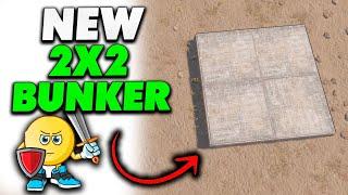 NEW 2X2 BUNKER in Rust 2025 (Easy Bunker)