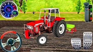 Indian Tractor Heavy Farming Tractor Simulator 3D Transporter Tractor Trali Game! Android Gameplay