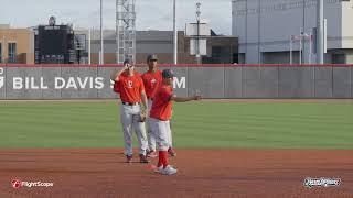 Damon Lessler - Ohio State Infield Drills