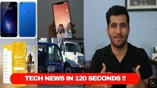 Tech News in 120 Seconds (Technama Returns) | Vivo 5s, Mi Mix 2s, Self driiving Bus, Snapchat Update