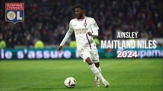 Ainsley Maitland Niles - Full Season Show 2024 - Goals, Skills & Assists HD - Olympique Lyonnais