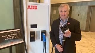 Steve Amor shows off ABB EV Charging Solutions