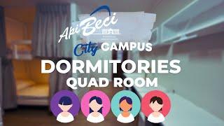 Dorm Tour(Quad Room) | City Campus