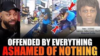 Ex-Felon Walmart Cashier Beats Down Customer over Slushee in Walmart MELTDOWN