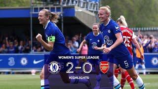 Chelsea 2-0 Arsenal | Highlights | Matchday 21 | Women's Super League 2022/23