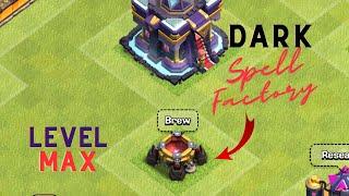 Dark Spell Factory | Upgrade Level 1 to Max | Clash of Clans | Clash Cuts