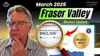 March 2025 Fraser Valley Market Update – Buyers Take Control!