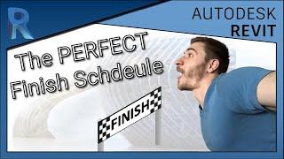 How to Create the PERFECT Finish Schedule | Revit