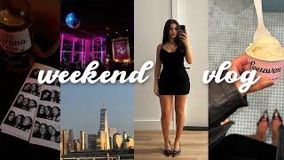 weekend vlog: nights out + morning debriefs