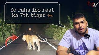 My Close-Up Tiger Encounters  | Real Jungle Night Drive | Deep Verma