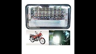 Splendor LED headlight ! Helongen vs LED ! CHARI kustom's ! Headlight change