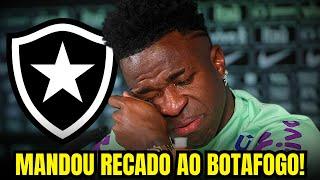 URGENTE!!! FALOU DO BOTAFOGO!!! VINICIUS JUNIOR DESABAFA APÓS MAIOR ESCANDALO DA BOLA DE OURO!