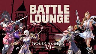 BATTLE LOUNGE - SOULCALIBUR - TOP 8 - FEAT. Ssy-, Incendiate, Father Ramon, RipCityOutlaw, and More!