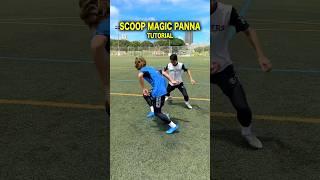 LEARN NEW PANNA SKILL　#shorts #football #soccer #footballskills #soccerskills