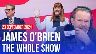 What am I supposed to be cross about? | James O'Brien - The Whole Show