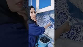 Make over Dapur Biru part 3 #shoryoutube #makeover #makeoverdapurkecil