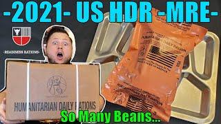 2021 HDR Review | DISAPPOINTING Humanitarian Daily Ration Menu 1 Taste Test | AmeriQual MRE Case