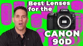 Canon 90D Best Recommended Lenses for New Owners