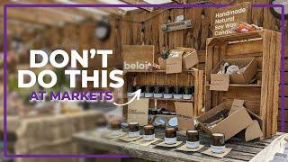 SELLING AT CRAFT FAIRS? | Don't make this mistake!