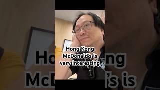 Interesting McDonald’s in Hong Kong #chinatravel #hongkong #asiancity #travelvlog