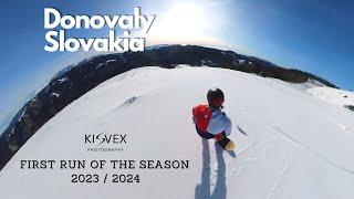 Carving the Slopes: A Day of Snowboarding in Donovaly! 2023/2024 season