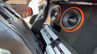 Honda CRX Pushing Bass! 2 Avatar SVL 15s On A Taramps Bass 15k