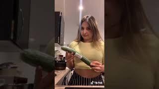 #Shorts Cucumber Challenge Tiktok Hot