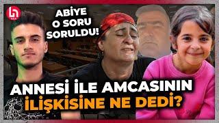 Mahkeme Başkanı Enes Güran'a annesi ile amcasının ilişkisini sordu! İşte Narin'in abisinin cevabı!