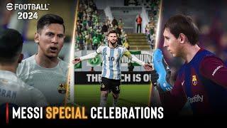 eFootball 2024 | Messi Special Celebration