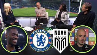 Chelsea vs Noah 8-0 Post Match Analysis UEL  | Enzo Maresca and Tosin Adarabioyo Reactions