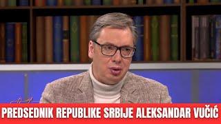 CIRILICA - Predsednik Srbije Aleksandar Vucic - "Svi se molimo za one koji su tesko povredjeni"