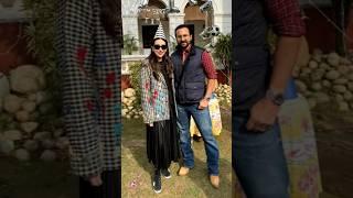 Saif Ali with son taimur Ali Khan  wife kareena kapoor and Karishma Kapoor #saraalikhan
