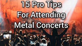 15 Best Tips For Attending Concerts