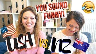 DIFFERENT ENGLISH ACCENTS | American Accent vs. New Zealand Accent Challenge