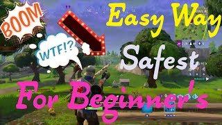 Fortnite How To Rocket Ride *Easy Way* *For Beginners* *Safest*