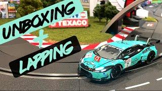 UNBOXING + LAPPING A CARRERA DIGITAL 132 LAMBORGHINI HURACÁN GT3