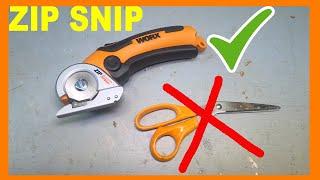 Worx ZipSnip mini circular saw does it actually work