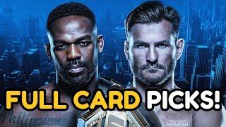 My UFC 309 Jones vs Miocic Full Card Breakdowns & Predictions!