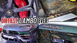 Deep Cleaning The Dirtiest Lamborghini Urus Ever ... Interior & Exterior Restoration