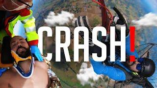 Fight for life | Paragliding crash from 530 meters