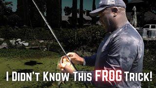 Ish Monroe Frogging! (I Got to Run the Camera!) Ep. 174