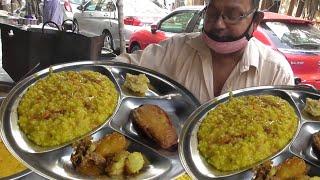 Amazing " Bhola Da " 30 Yrs Experience | Khichri Thali Only 30 Rs Plate | Indian Street Food