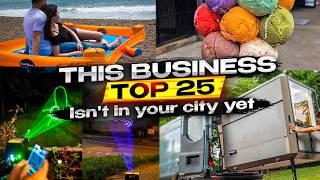 25 New Business Ideas from Around the World! Brilliant Business Ideas 2025