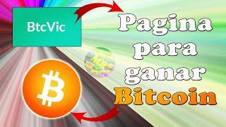 BtcVic Pagina para ganar Bitcoin (Satohis)